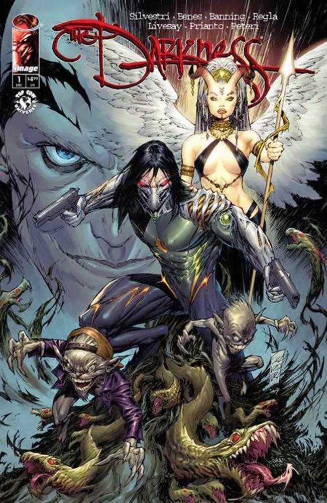 Darkness (2025) #1 Cover A Marc Silvestri & Arif Prianto