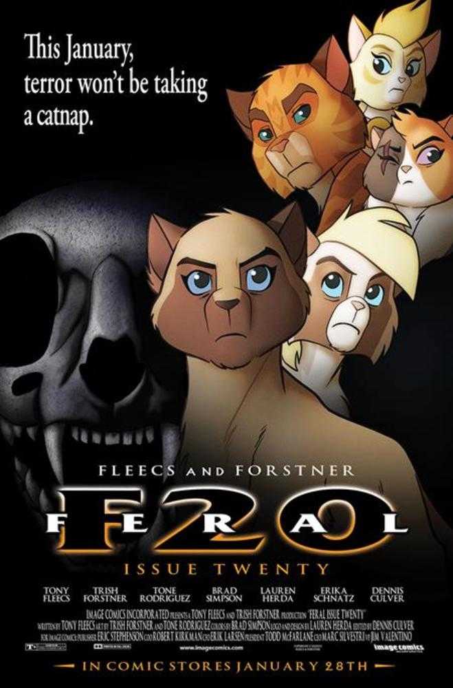 Feral #20 Cover B Trish Forstner & Allen Passalaqua Variant