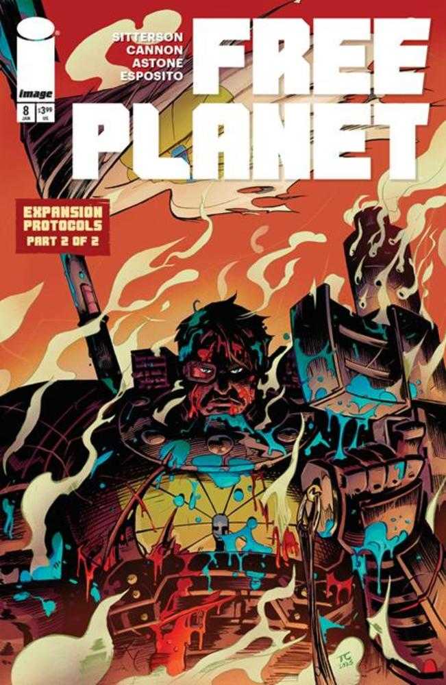 Free Planet #8 Cover B Tyrell Cannon Variant