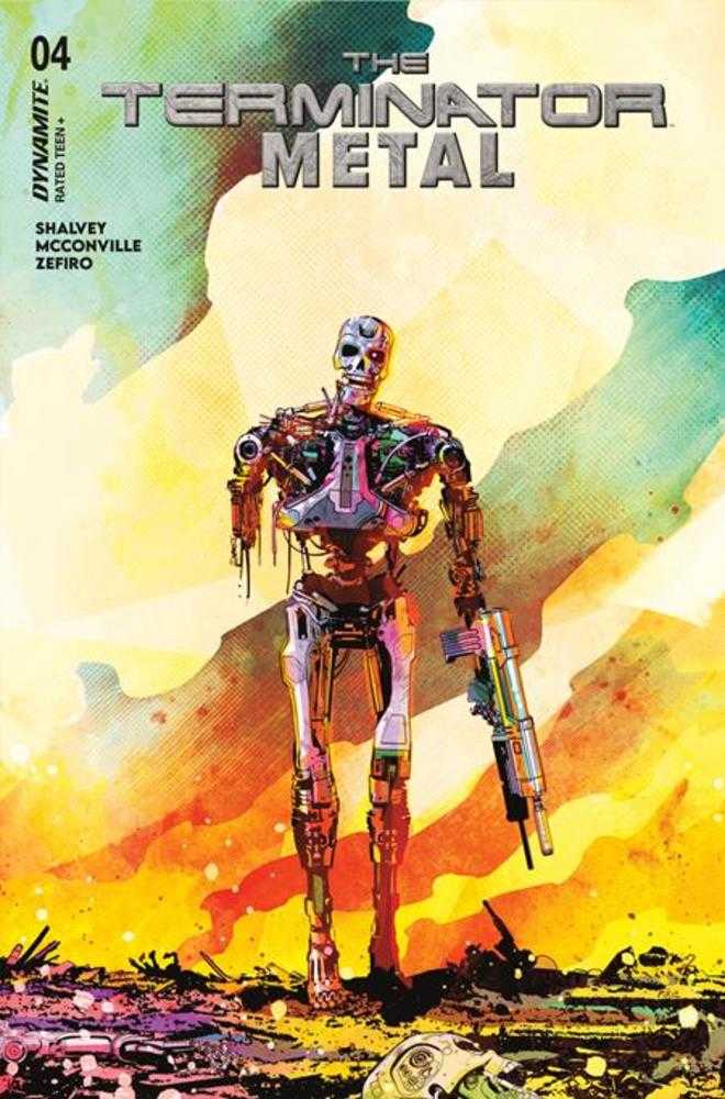 Terminator Metal #4 Cover C Sebastian Piriz Variant