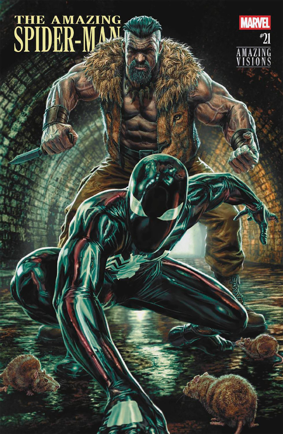 Amazing Spider-Man #21 Lee Bermejo Amazing Visions Variant