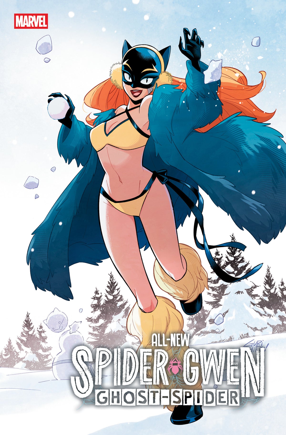 All New Spider Gwen: The Ghost Spider #5 Gurihiru Winter Break Variant