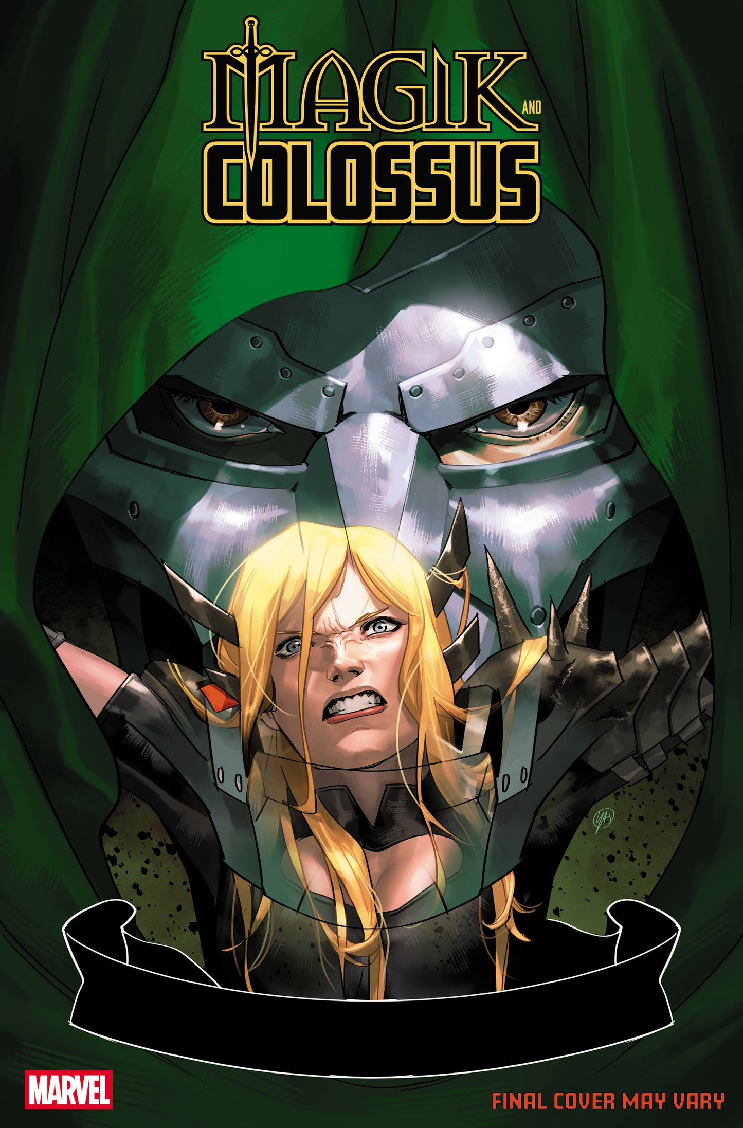 Magik & Colossus #2 Yasmine Putri Doom Homage Variant