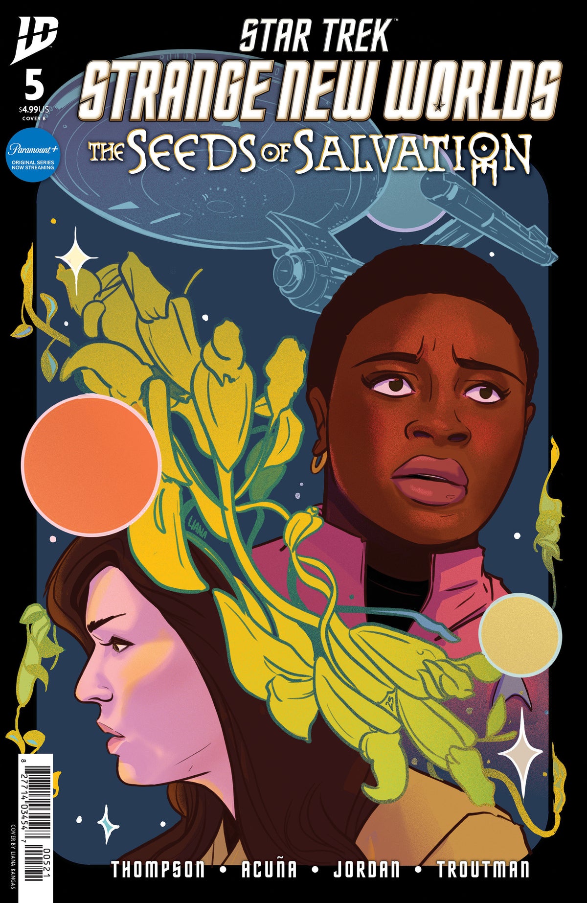 Star Trek: Strange New Worlds The Seeds Of Salvation #5 Variant B (Kangas)