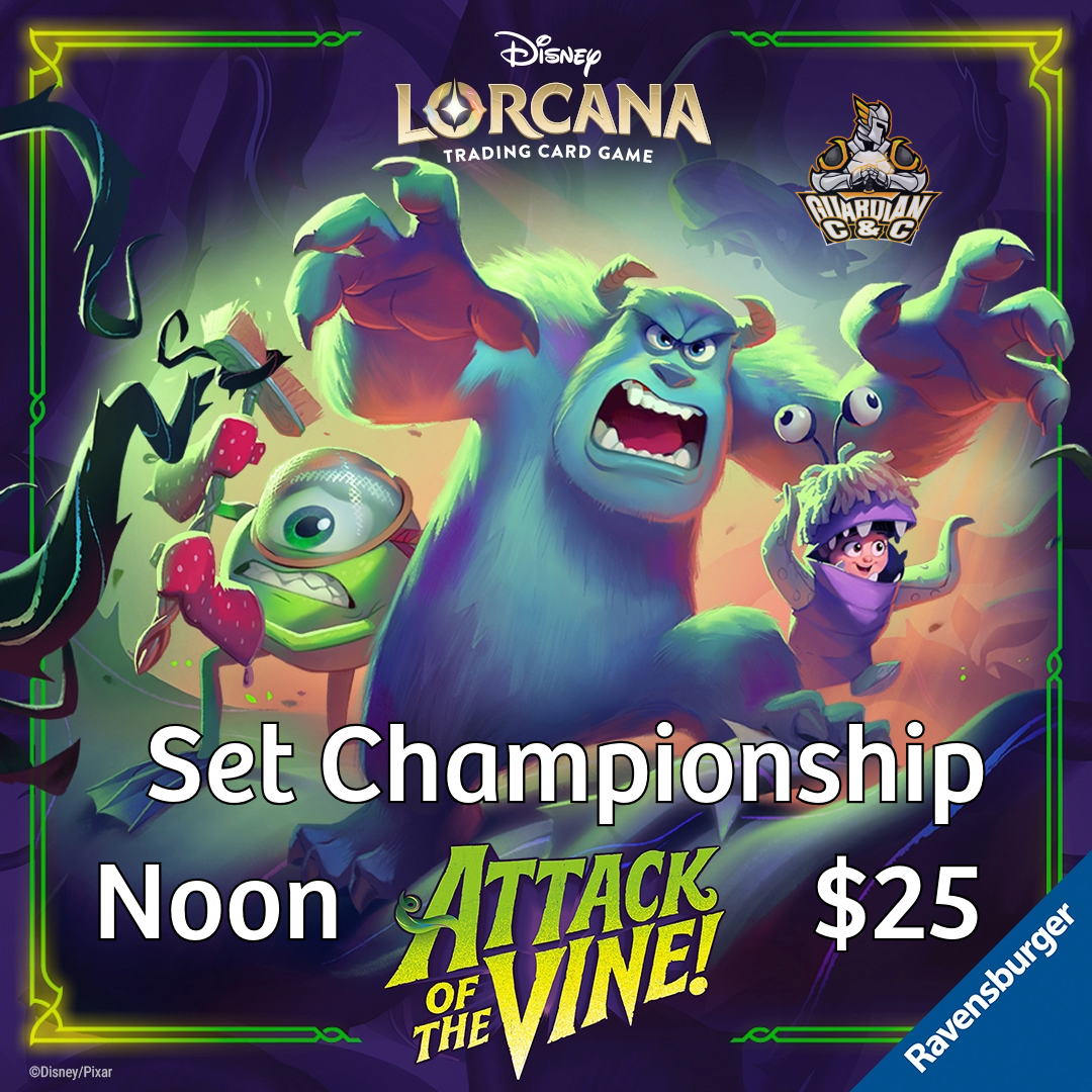 Disney Lorcana Attack of the Vine Set Championship 9/19