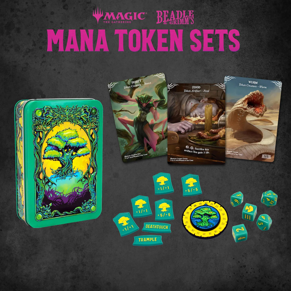 MTG Beadle Grimm's Mana Token Set (MTG)