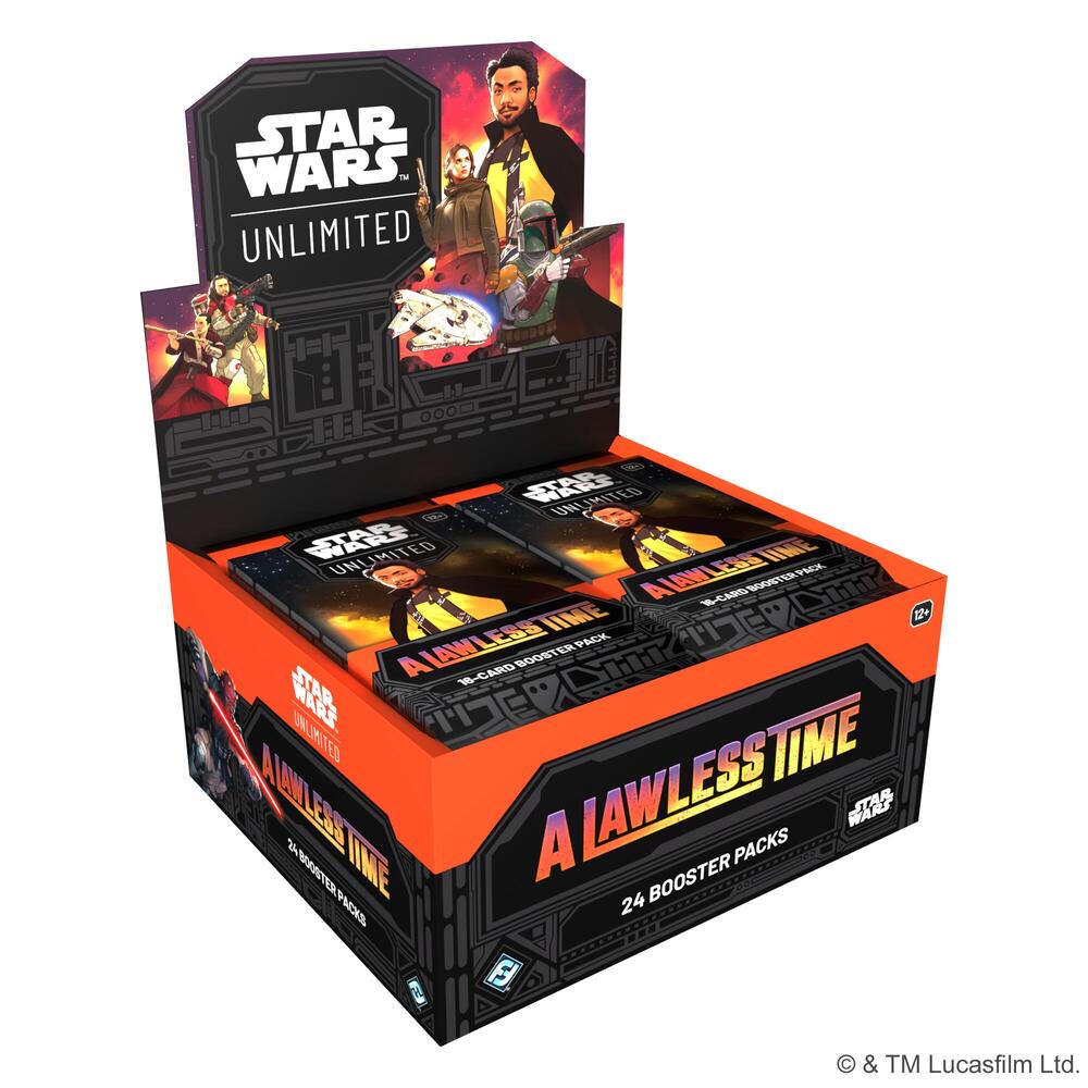 Star Wars Unlimited - A Lawless Time - Booster Display
