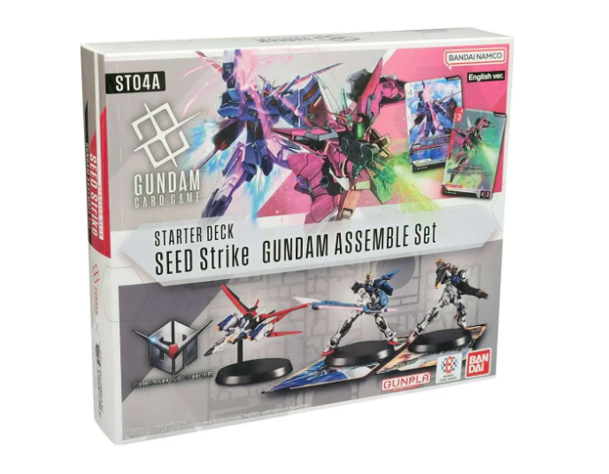 Gundam TCG - Starter Deck Assemble Set: ST04A - SEED Strike