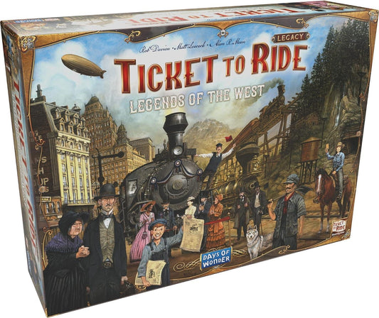 Ticket to Ride Legacy: Legends of the West Board Game