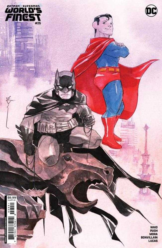 Batman Superman Worlds Finest #25 Cover C Dustin Nguyen Card Stock Variant