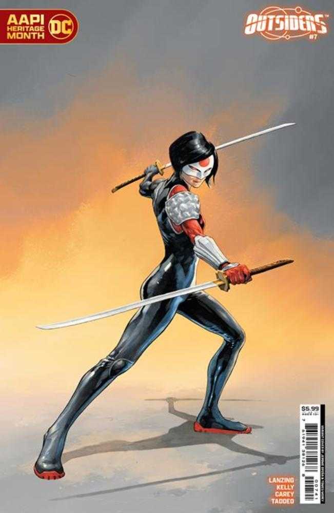 Outsiders #7 Cover C Jerome Opena & Tomeu Morey Katana Aapi Month Card Stock Variant