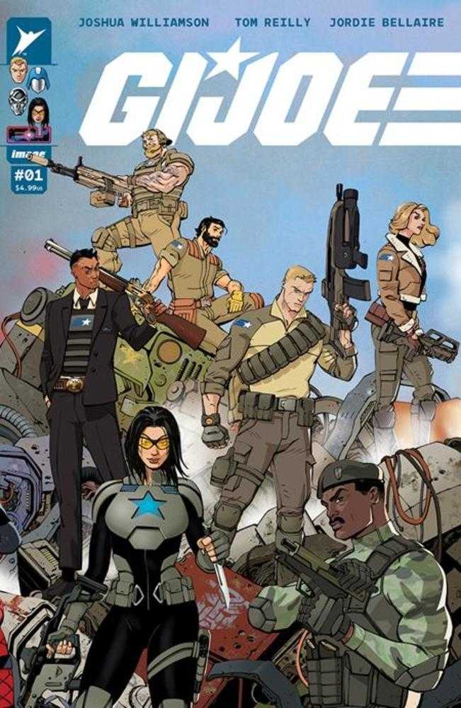 G.I. Joe (2024) #1 Cover P Reilly Wraparound Foil