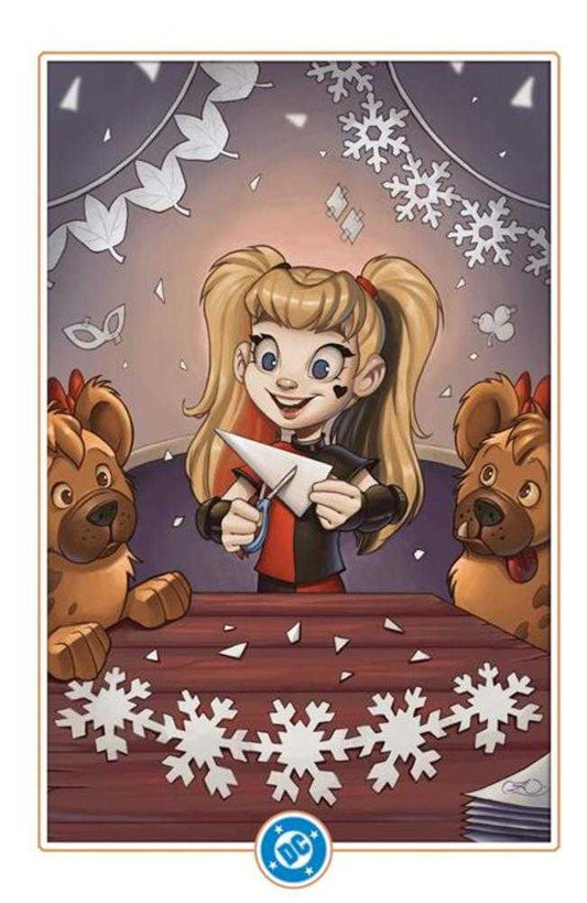 Harley Quinn #46 Cover D Chrissie Zullo DC Winter Wonderland Card Stock Variant