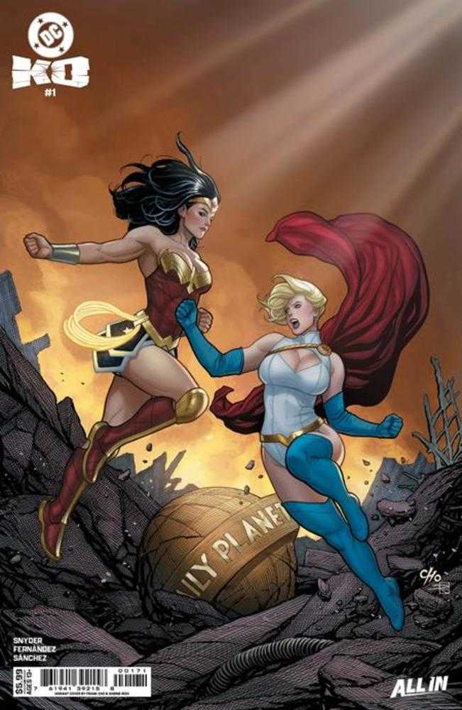 DC K.O. #1 (Of 5) Cover D Frank Cho Card Stock Variant
