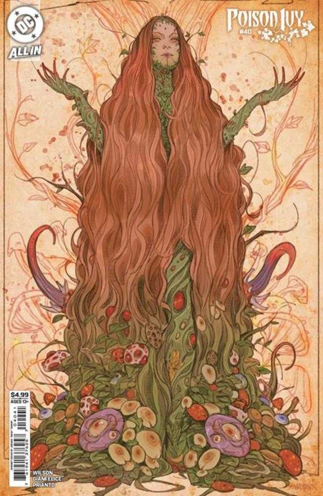 Poison Ivy #40 Cover D Joshua Sway Swaby Card Stock Variant