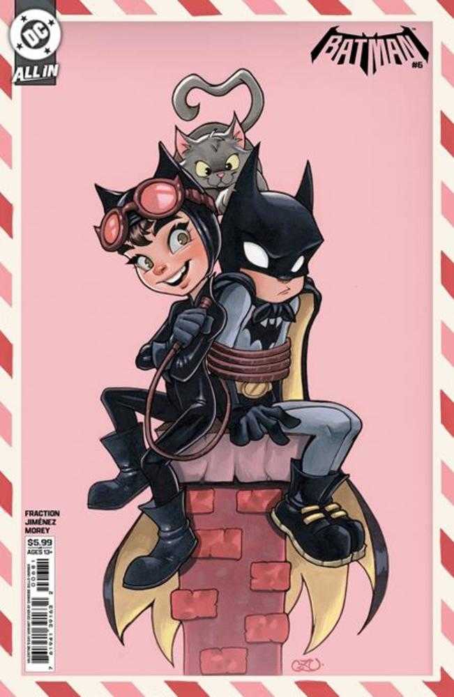 Batman #6 Cover F Chrissie Zullo Valentines Day Card Stock Variant