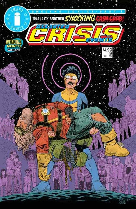 Assorted Crisis Events #9 Cover C Eric Zawadzki Invincible Team Up Variant (Mature)