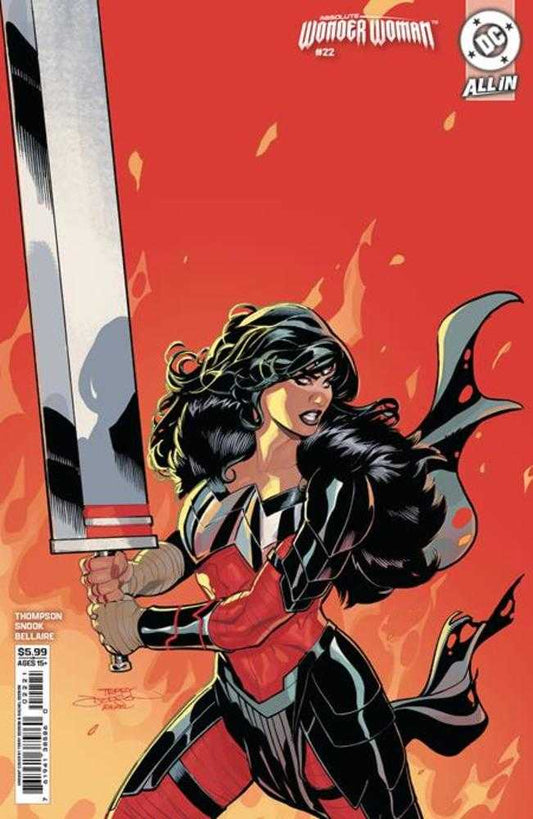 Absolute Wonder Woman #22 Cover B Terry Dodson Card Stock Variant