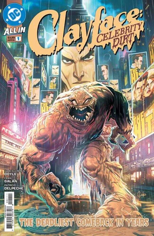 Clayface Celebrity Dirt #1 (Of 6) Cover A Fran Galan