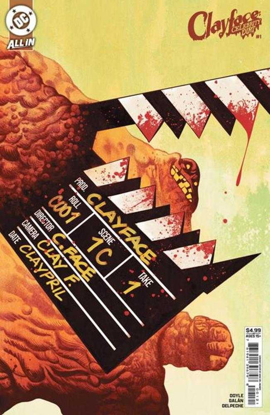 Clayface Celebrity Dirt #1 (Of 6) Cover B Mike Del Mundo Card Stock Variant