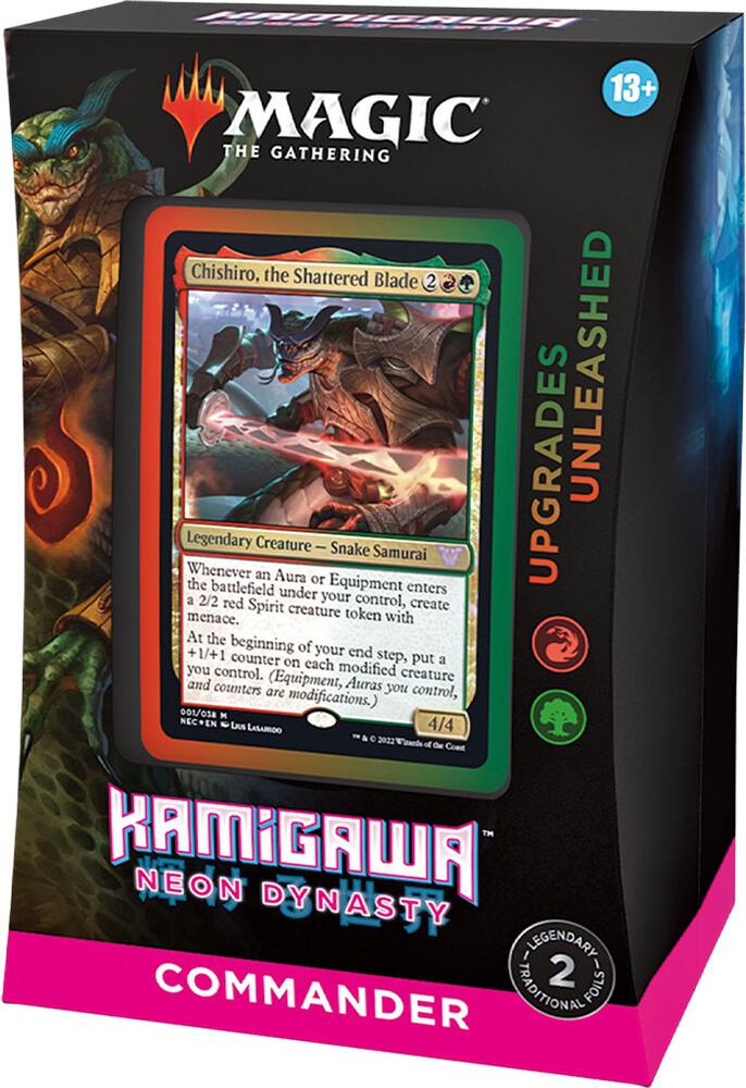 Kamigawa: Neon Dynasty Commander Deck - Upgrades Unleashed - Commander: Kamigawa: Neon Dynasty (NEC)