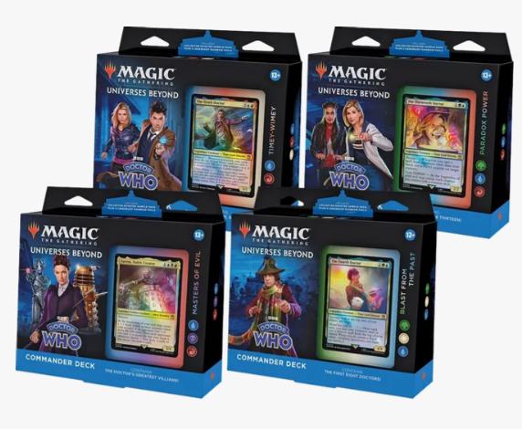 MTG Dr. Who Commander Decks