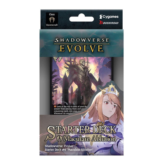 Shadowverse Evolve - Started Deck #6 "Maculate Ablution"