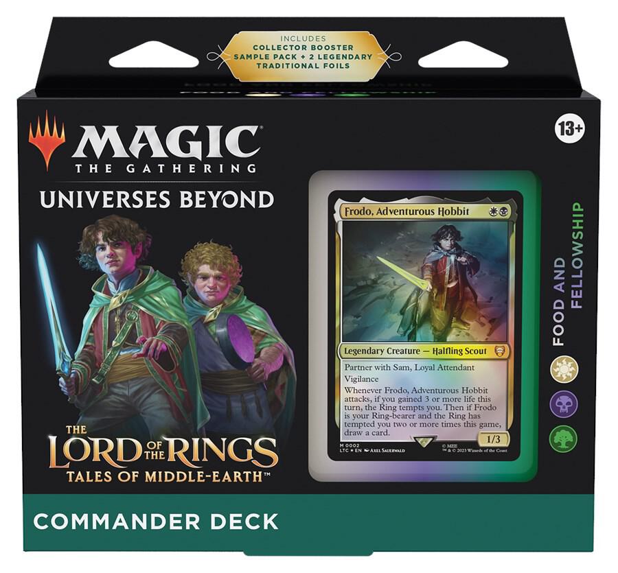 The Lord of the Rings: Tales of Middle-earth Commander Deck - Food and Fellowship - Commander: The Lord of the Rings: Tales of Middle-earth (LTC)