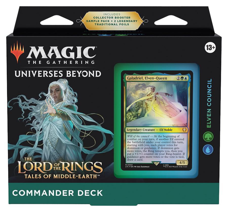 The Lord of the Rings: Tales of Middle-earth Commander Deck - Elven Council - Commander: The Lord of the Rings: Tales of Middle-earth (LTC)