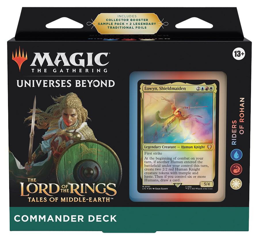 The Lord of the Rings: Tales of Middle-earth Commander Deck - Riders of Rohan - Commander: The Lord of the Rings: Tales of Middle-earth (LTC)