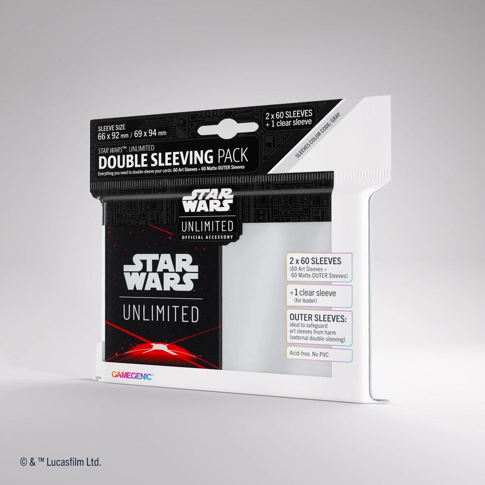 Star Wars Unlimited Double Sleeving Pack (Matte) by Gamegenic
