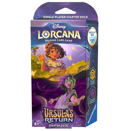 Lorcana TCG: Ursula's Return Starter Deck - Amber & Amethyst