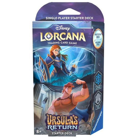 Lorcana TCG: Ursula's Return Starter Deck - Sapphire & Steel