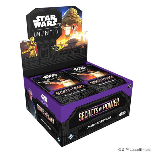 Star Wars Unlimited - Secrets of Power - Booster Display *Pre-Release 11/07/25*