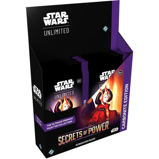 Star Wars Unlimited - Secrets of Power: Carbonite Edition - Booster Display *Pre-Release 11/07/25*