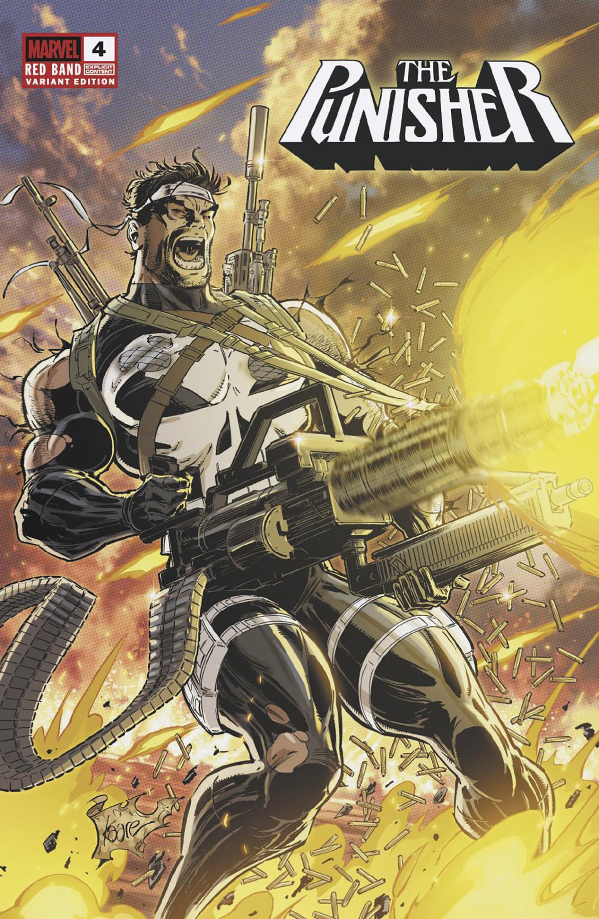 Punisher: Red Band #4 Kaare Andrews Variant [Polybagged]
