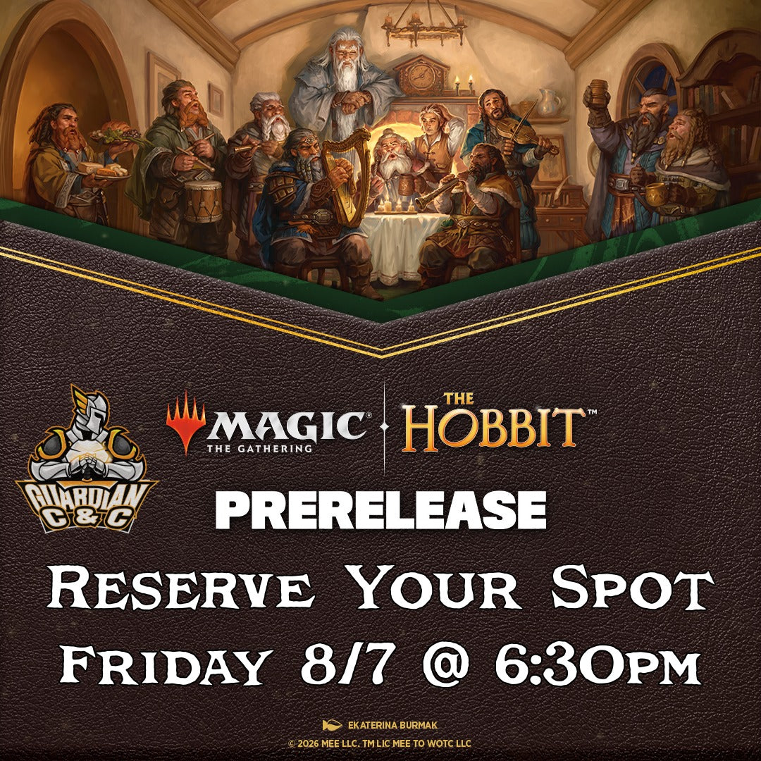 Magic The Gathering: The Hobbit: Prerelease Event Friday 8/7