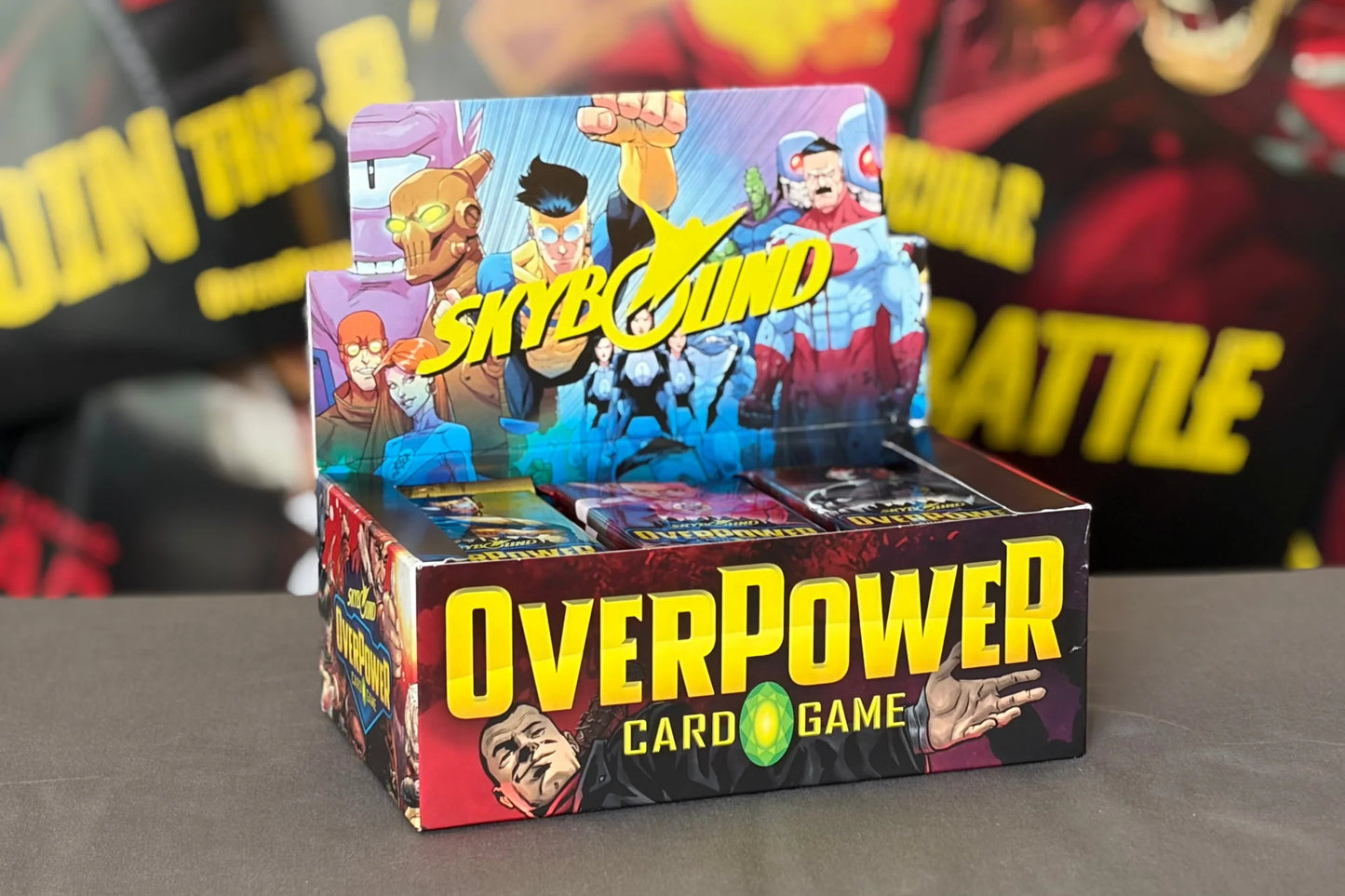 OverPower Invincible and The Walking Dead TCG - Booster Box