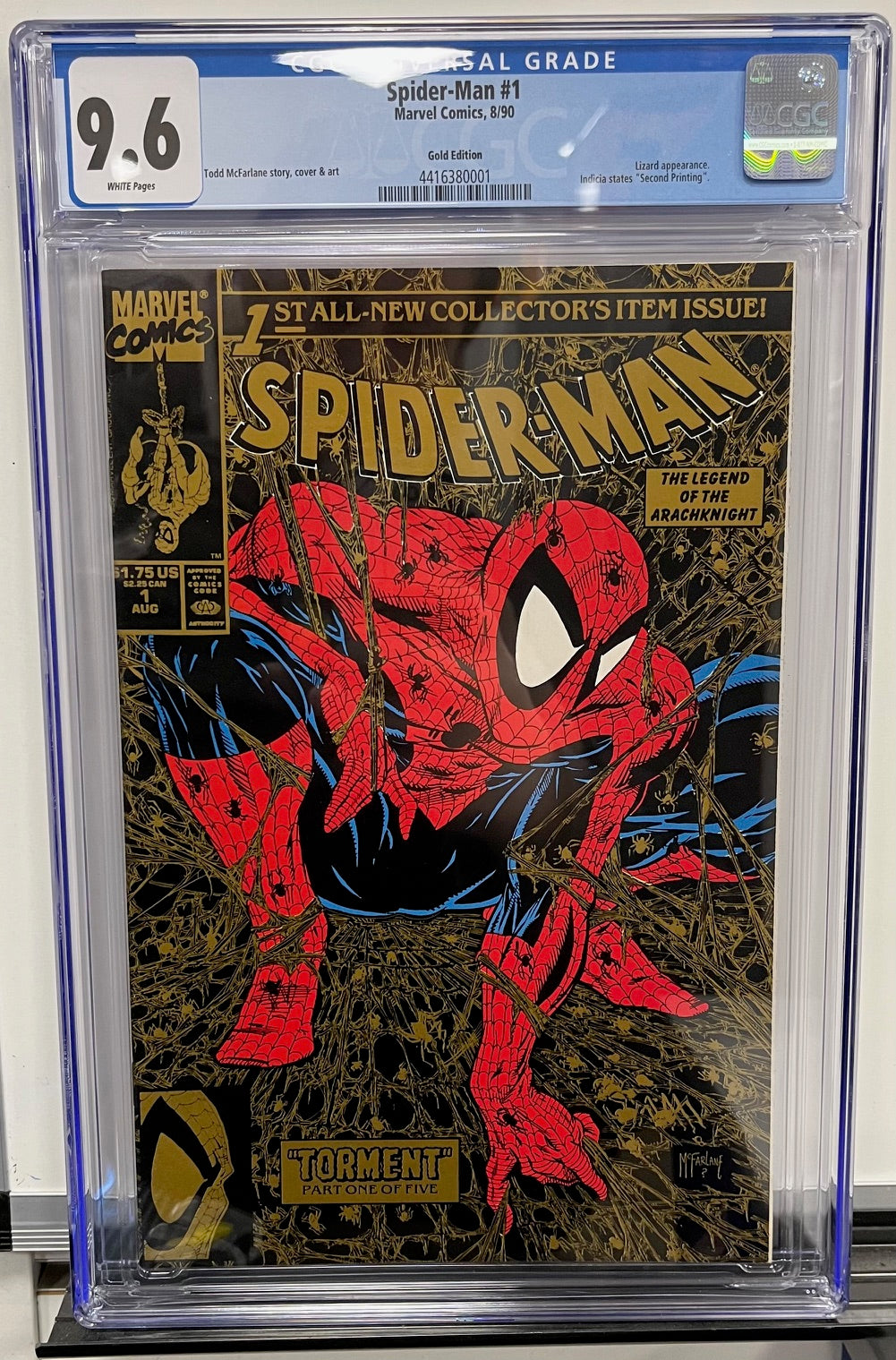 Spider-Man #1 - August, 1990 [9.6]