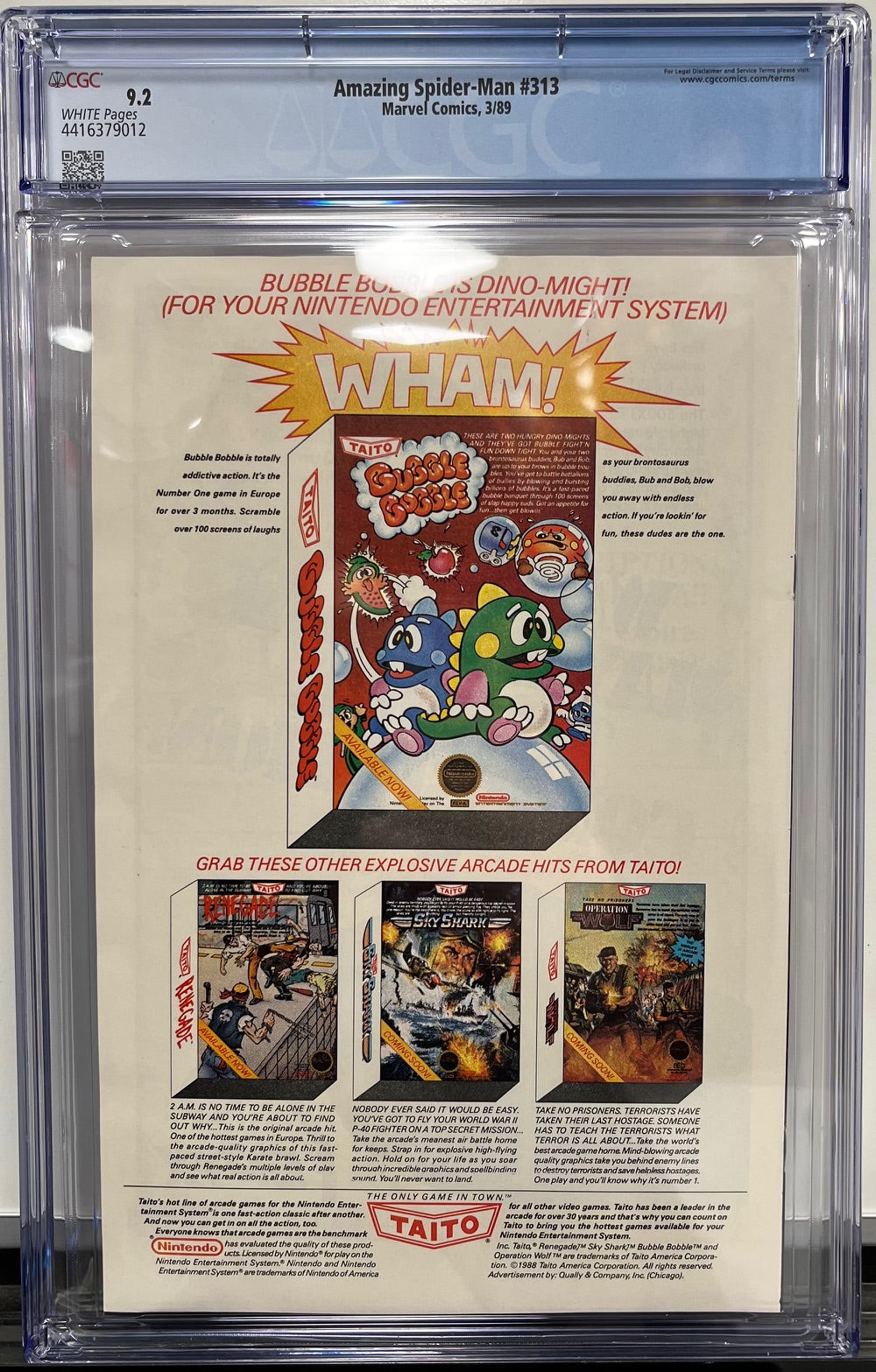 The Amazing Spider-Man #313 - March, 1989 [9.2]