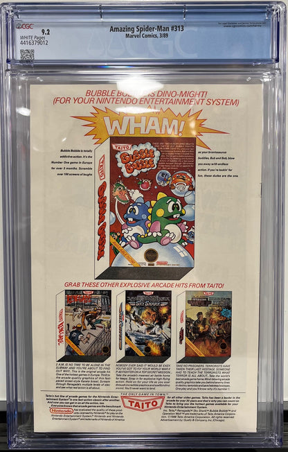 The Amazing Spider-Man #313 - March, 1989 [9.2]