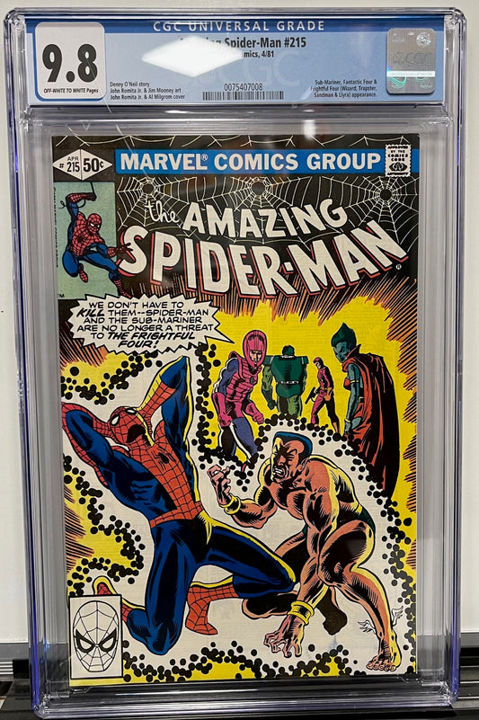 The Amazing Spider-Man #215 April, 1981 [9.8]