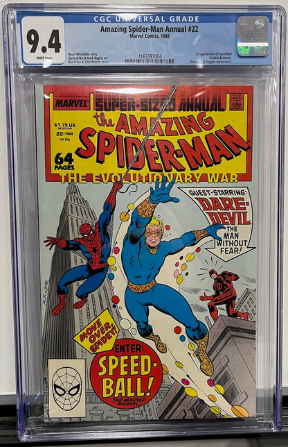 The Amazing Spider-Man Annual #22 - 1988 [9.4]