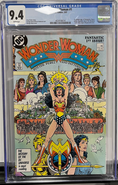 Wonder Woman #1 February, 1987 [9.4]