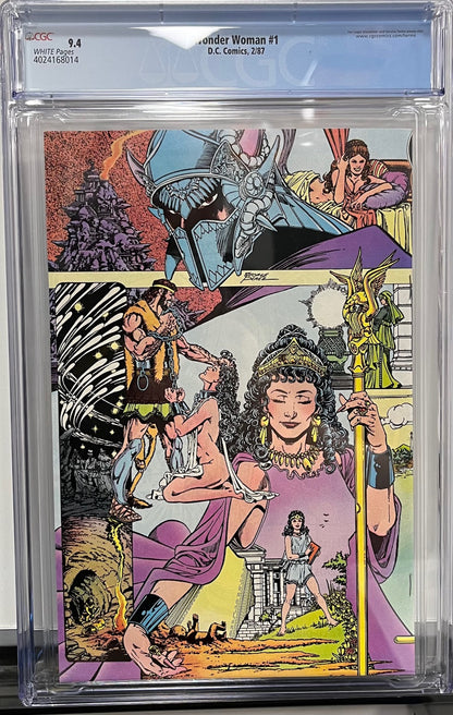 Wonder Woman #1 February, 1987 [9.4]