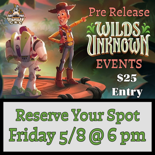Disney Lorcana Wilds Unknown Prerelease 5/8/26
