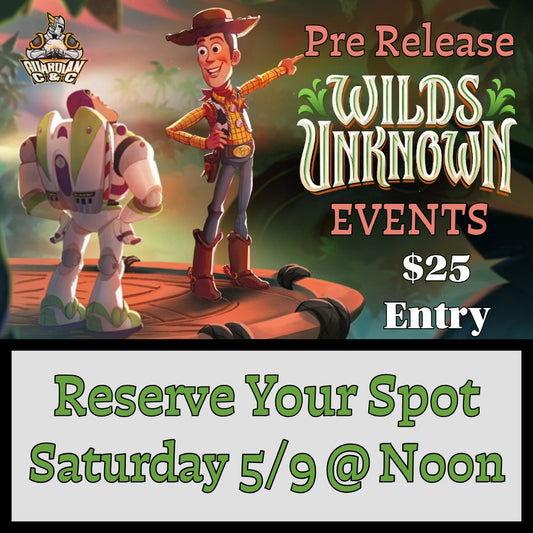 Disney Lorcana Wilds Unknown Prerelease 5/9/26