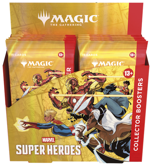 Marvel Super Heroes - Collector Booster Display