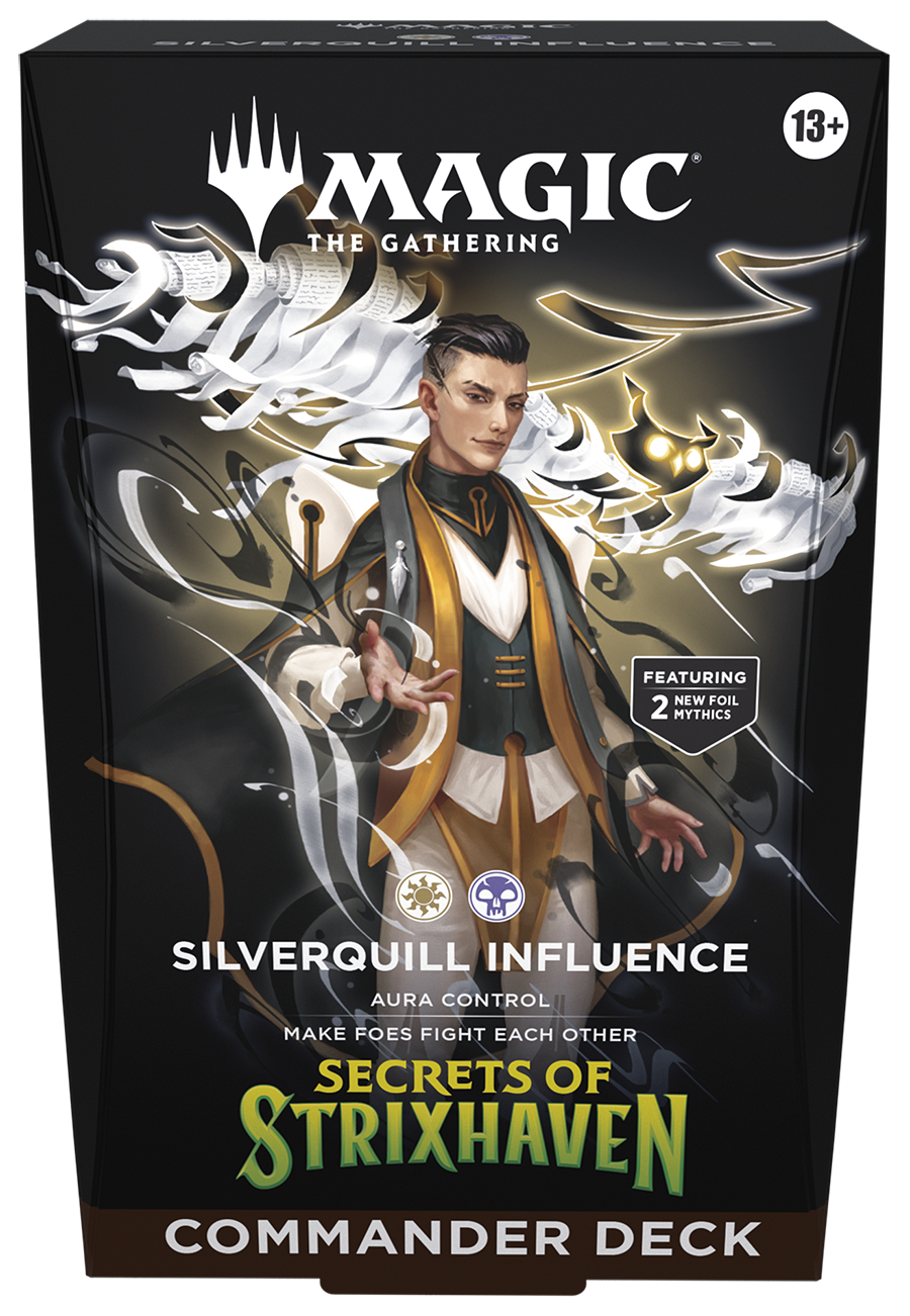 Secrets of Strixhaven Commander Deck - Silverquill Influence - Commander: Secrets of Strixhaven (SOC)