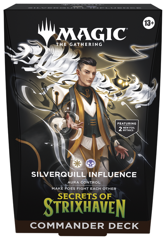 Secrets of Strixhaven Commander Deck - Silverquill Influence - Commander: Secrets of Strixhaven (SOC)